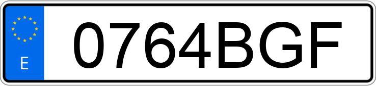 Numer rejestracyjny 0764BGF posiada SEAT LEON Numer rejestracyjny 0764BGF posiada SEAT LEON