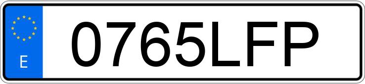 Numer rejestracyjny 0765LFP posiada YAMAHA X-MAX