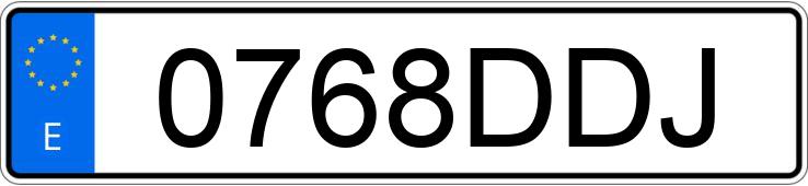 Numer rejestracyjny 0768DDJ posiada HONDA ACCORD Numer rejestracyjny 0768DDJ posiada HONDA ACCORD