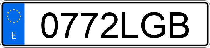 Numer rejestracyjny 0772LGB posiada KIA SPORTAGE Numer rejestracyjny 0772LGB posiada KIA SPORTAGE