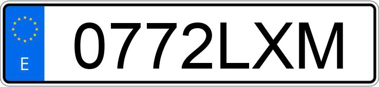 Numer rejestracyjny 0772LXM posiada MERCEDES A (177)