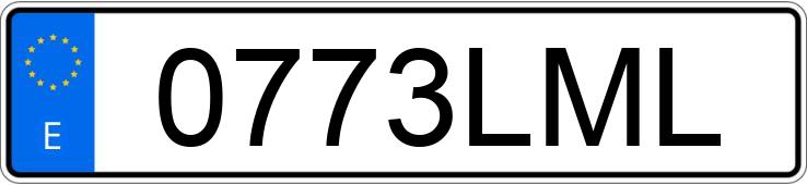 Numer rejestracyjny 0773LML posiada MERCEDES GLC (253)