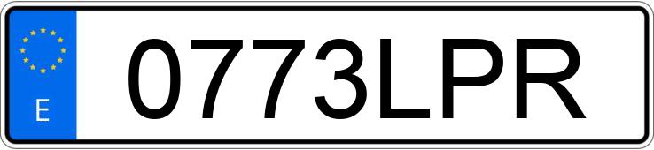 Numer rejestracyjny 0773LPR posiada VOLVO XC60