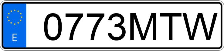 Numer rejestracyjny 0773MTW posiada BMW X5