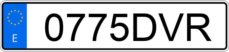 Numer rejestracyjny 0775DVR posiada VOLKSWAGEN TOUAREG Numer rejestracyjny 0775DVR posiada VOLKSWAGEN TOUAREG