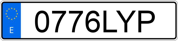 Numer rejestracyjny 0776LYP posiada OPEL MOVANO