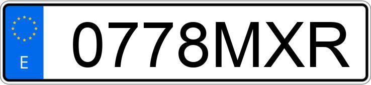 Numer rejestracyjny 0778MXR posiada MERCEDES E (213)