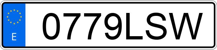 Numer rejestracyjny 0779LSW posiada VOGE 500 Numer rejestracyjny 0779LSW posiada VOGE 500