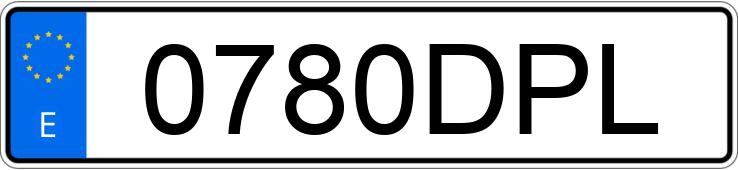 Numer rejestracyjny 0780DPL posiada FIAT SCUDO Numer rejestracyjny 0780DPL posiada FIAT SCUDO