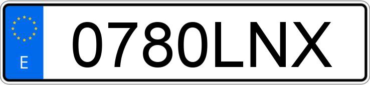 Numer rejestracyjny 0780LNX posiada KTM 390 DUKE Numer rejestracyjny 0780LNX posiada KTM 390 DUKE