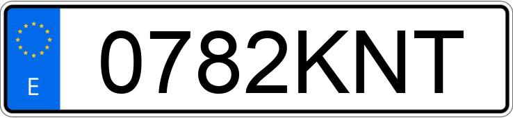 Numer rejestracyjny 0782KNT posiada HYUNDAI I30