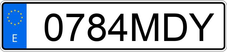 Numer rejestracyjny 0784MDY posiada HYUNDAI BAYON