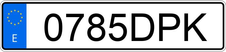 Numer rejestracyjny 0785DPK posiada FORD FIESTA Numer rejestracyjny 0785DPK posiada FORD FIESTA