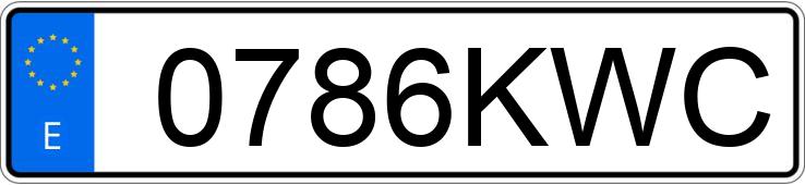 Numer rejestracyjny 0786KWC posiada BMW SERIE 3 E92 325DA Numer rejestracyjny 0786KWC posiada BMW SERIE 3 E92 325DA