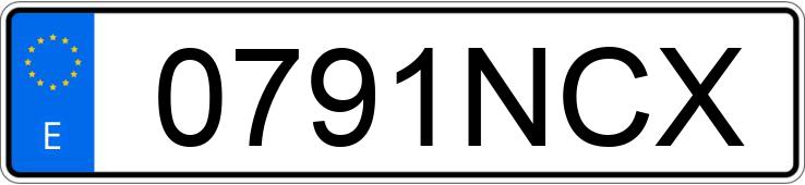 Numer rejestracyjny 0791NCX posiada BMW SERIE 5 Numer rejestracyjny 0791NCX posiada BMW SERIE 5