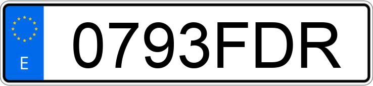 Numer rejestracyjny 0793FDR posiada BMW Z3 Numer rejestracyjny 0793FDR posiada BMW Z3