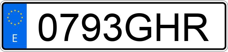 Numer rejestracyjny 0793GHR posiada FORD FOCUS Numer rejestracyjny 0793GHR posiada FORD FOCUS