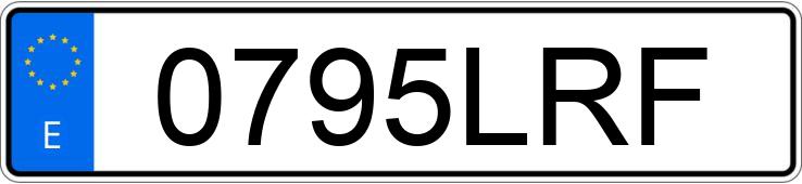 Numer rejestracyjny 0795LRF posiada VOLKSWAGEN CADDY
