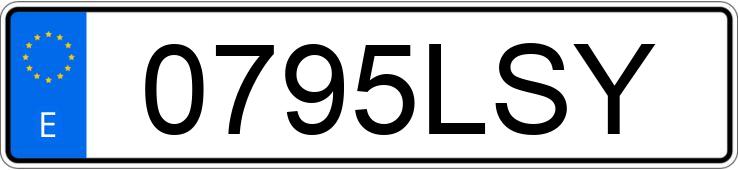 Numer rejestracyjny 0795LSY posiada OPEL VIVARO Numer rejestracyjny 0795LSY posiada OPEL VIVARO