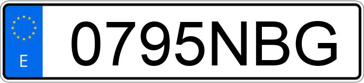 Numer rejestracyjny 0795NBG posiada HONDA CB 650 Numer rejestracyjny 0795NBG posiada HONDA CB 650