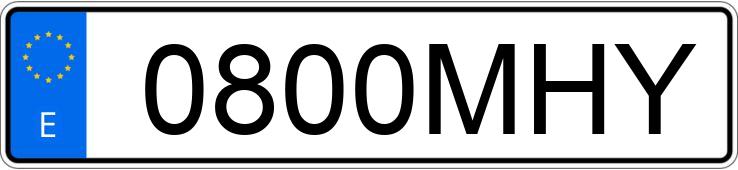 Numer rejestracyjny 0800MHY posiada KIA SPORTAGE Numer rejestracyjny 0800MHY posiada KIA SPORTAGE