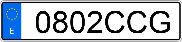 Numer rejestracyjny 0802CCG posiada OPEL ASTRA Numer rejestracyjny 0802CCG posiada OPEL ASTRA