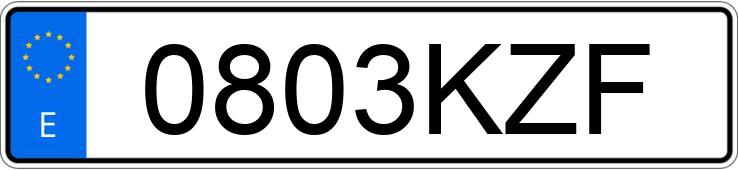 Numer rejestracyjny 0803KZF posiada AUDI A4 Numer rejestracyjny 0803KZF posiada AUDI A4