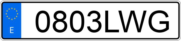 Numer rejestracyjny 0803LWG posiada PEUGEOT 308 Numer rejestracyjny 0803LWG posiada PEUGEOT 308