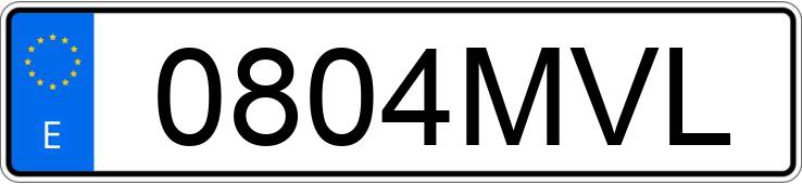 Il numero di registrazione 0804MVL ha OMODA 5