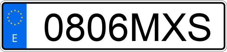 Numer rejestracyjny 0806MXS posiada SKODA SUPERB Numer rejestracyjny 0806MXS posiada SKODA SUPERB