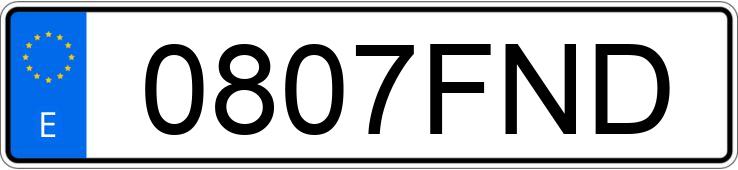 Numer rejestracyjny 0807FND posiada MERCEDES C (203) Numer rejestracyjny 0807FND posiada MERCEDES C (203)