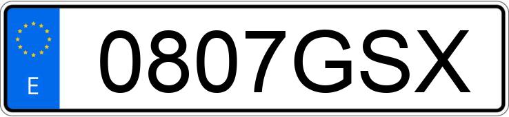 Numer rejestracyjny 0807GSX posiada MERCEDES GLK (204) Numer rejestracyjny 0807GSX posiada MERCEDES GLK (204)