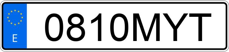 Numer rejestracyjny 0810MYT posiada PEUGEOT 208 Numer rejestracyjny 0810MYT posiada PEUGEOT 208