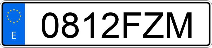 Numer rejestracyjny 0812FZM posiada SEAT LEON Numer rejestracyjny 0812FZM posiada SEAT LEON