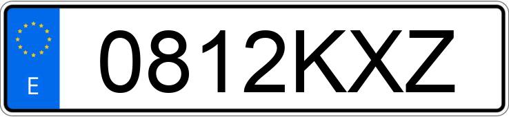 Numer rejestracyjny 0812KXZ posiada VOLVO XC60 Numer rejestracyjny 0812KXZ posiada VOLVO XC60