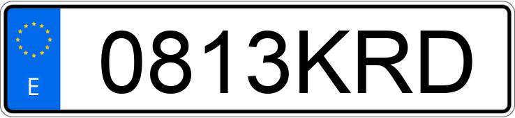 Numer rejestracyjny 0813KRD posiada RENAULT CLIO Numer rejestracyjny 0813KRD posiada RENAULT CLIO