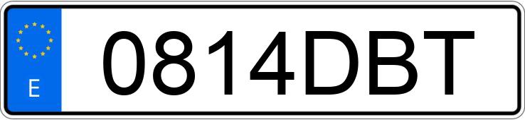 Numer rejestracyjny 0814DBT posiada ISUZU TROOPER Numer rejestracyjny 0814DBT posiada ISUZU TROOPER