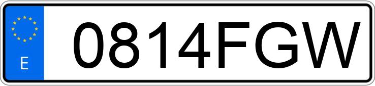 Numer rejestracyjny 0814FGW posiada SKODA OCTAVIA Numer rejestracyjny 0814FGW posiada SKODA OCTAVIA