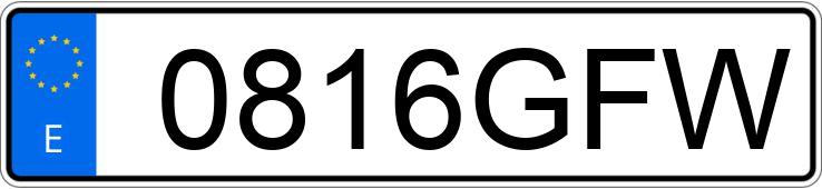 Numer rejestracyjny 0816GFW posiada RENAULT CLIO Numer rejestracyjny 0816GFW posiada RENAULT CLIO