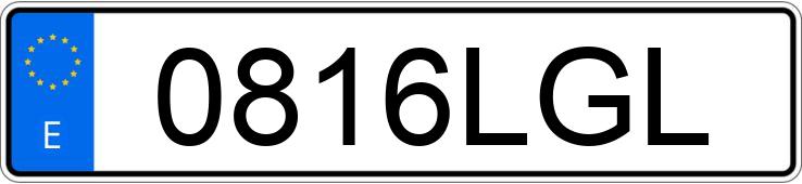 Numer rejestracyjny 0816LGL posiada SEAT ATECA Numer rejestracyjny 0816LGL posiada SEAT ATECA