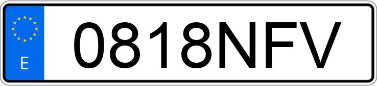 Numer rejestracyjny 0818NFV posiada SUZUKI GSX-S Numer rejestracyjny 0818NFV posiada SUZUKI GSX-S