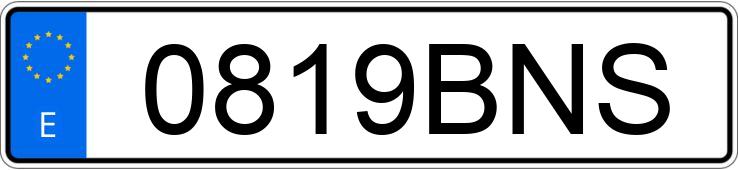 Numer rejestracyjny 0819BNS posiada PEUGEOT 206 Numer rejestracyjny 0819BNS posiada PEUGEOT 206