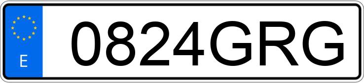 Numer rejestracyjny 0824GRG posiada CITROEN C4 Numer rejestracyjny 0824GRG posiada CITROEN C4