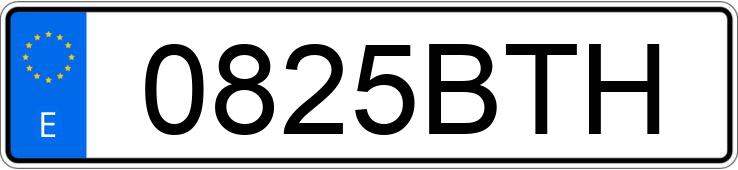 Numer rejestracyjny 0825BTH posiada TOYOTA LAND CRUISER