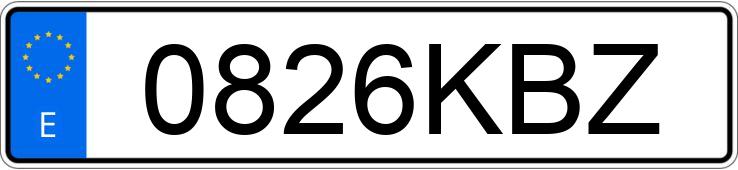 Numer rejestracyjny 0826KBZ posiada RENAULT CLIO Numer rejestracyjny 0826KBZ posiada RENAULT CLIO