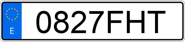 Numer rejestracyjny 0827FHT posiada CITROEN BERLINGO