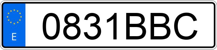 Numer rejestracyjny 0831BBC posiada VOLKSWAGEN POLO Numer rejestracyjny 0831BBC posiada VOLKSWAGEN POLO