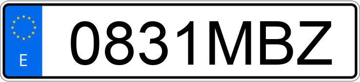 Numer rejestracyjny 0831MBZ posiada KIA E-NIRO