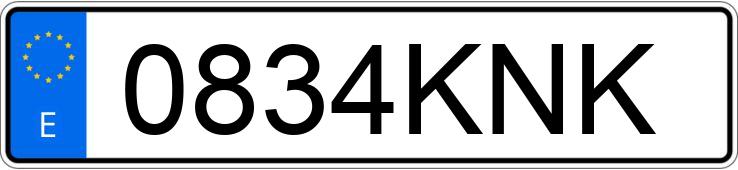 Numer rejestracyjny 0834KNK posiada BMW SERIE 1 Numer rejestracyjny 0834KNK posiada BMW SERIE 1