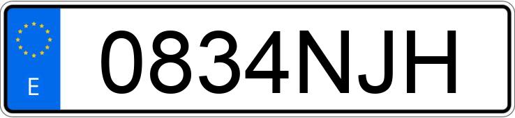 Numer rejestracyjny 0834NJH posiada MACBOR MONTANA Numer rejestracyjny 0834NJH posiada MACBOR MONTANA